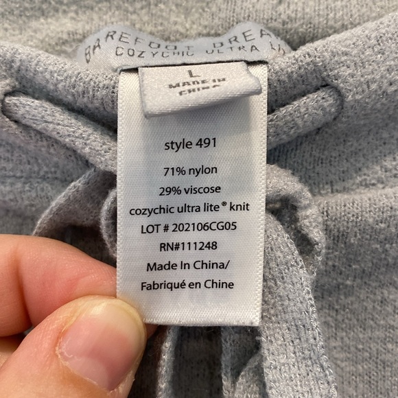 Barefoot Dreams | Cozy Chic set: Culotte pants and cap sleeve tee - Picture 7 of 8